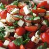 Tomato and Cucumber Caprese Salad